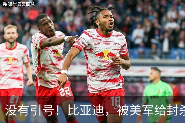 没有引号！比亚迪，被美军给封杀了
